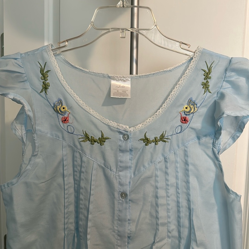 Jolie Nightgown Blue Size M EUC - Picture 2 of 8